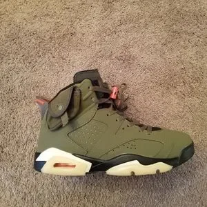 Jordan 6 olive green hot sale